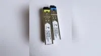 Cisco/H3c/Huawei/Juniper 互換性のある 1.25g Bidi 20km 1310nm Tx/1550nm Rx シングルファイバー Wdm SFP 光トランシーバー モジュール