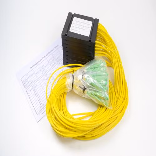 1 X 8 ABS PLC ネットワーク用光ファイバースプリッター