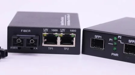 高速配信メディア コンバータ 10/100 メートル光ファイバー メディア コンバータ RJ45 Sc コネクタ