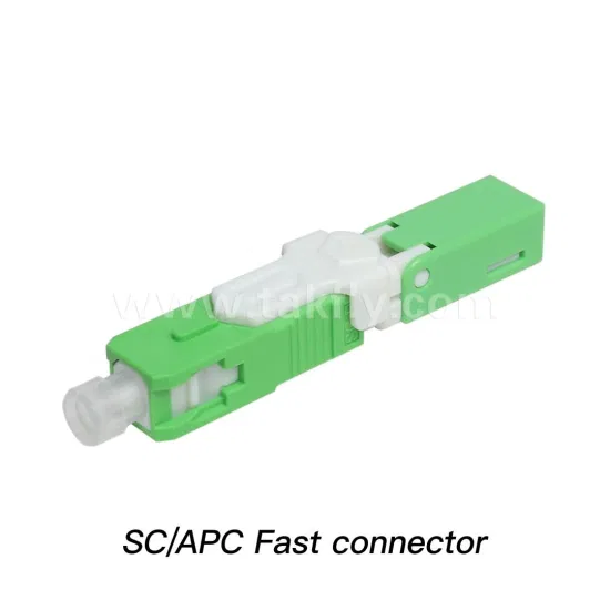 FTTH FTTX クイック SC APC シンプレックスシングルモードテレコムファイバー光通信ケーブル高速ワイヤーコネクタ